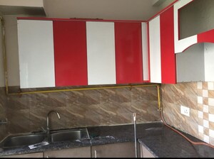 Kitchen in 2 BHK Apartment at Gaurs Cascades, Raj Nagar Extension – for Rent