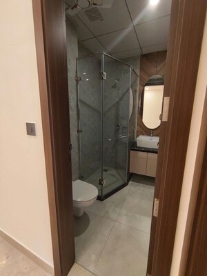 Bathroom in 3 BHK Builder Floor at NKV Golden Avenue, Sohna Sector 35 – for Rent