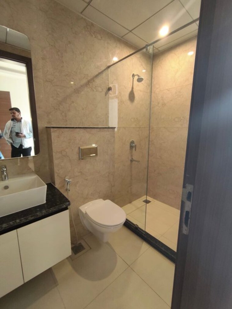 Bathroom, nkv-golden-avenue 3 Bedroom 1230 Sq.Ft. Builder Floor In Sohna Sector 35 Gurgaon 10374879