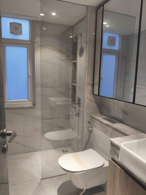 Bathroom in 4 BHK Builder Floor at DLF Garden City Independent Floors, Sector 92 – for Rent
