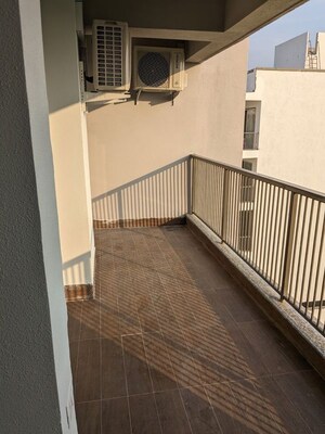 Balcony in 4 BHK Builder Floor at DLF Garden City Independent Floors, Sector 92 – for Rent