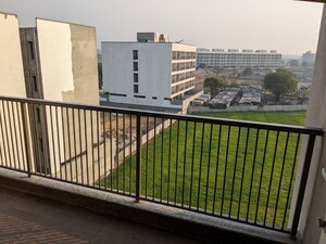 Balcony in 4 BHK Builder Floor at DLF Garden City Independent Floors, Sector 92 – for Rent
