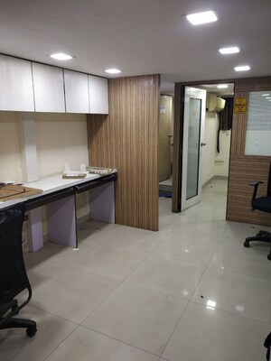 Kitchen in  Office Space at Haware Fantasia, Vashi Sector 28 – for Rent