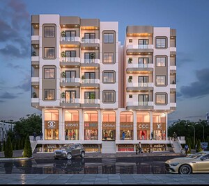 2 BHK Apartment – Exterior View View at Nirvana Skydeck, Jakhya - for Sale