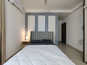 Bedroom in 3.5 BHK Apartment at Bhartiya Nikoo Homes Phase 2, Thanisandra Main Road – for Rent