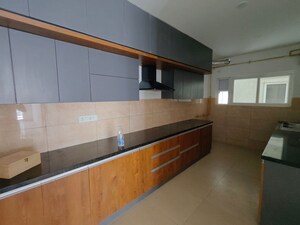 Kitchen in 3 BHK Apartment at Rajapushpa Provincia, Narsingi – for Rent