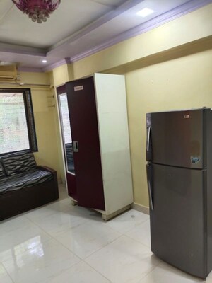 Living Room in 1 RK Apartment at Bhavani Mata CHS, Lower Parel – for Rent