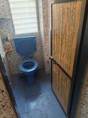 Bathroom in 1 RK Apartment at Bhavani Mata CHS, Lower Parel – for Rent