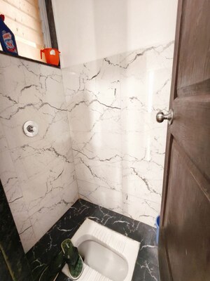 Bathroom in 1 BHK Apartment at Ganraj Skydale, Mohammadwadi – for Rent