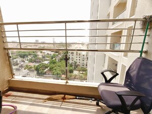 Balcony in 1 BHK Apartment at Ganraj Skydale, Mohammadwadi – for Rent