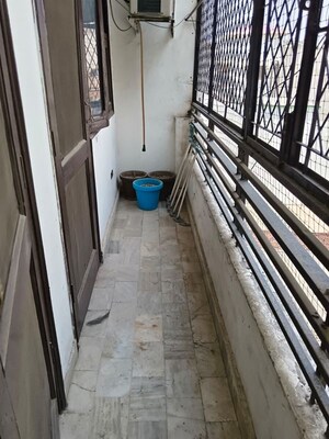 Balcony in 3 BHK Builder Floor at Mehrauli – for Sale