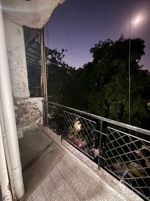 Balcony in 2 BHK Builder Floor at Malviya Nagar – for Rent