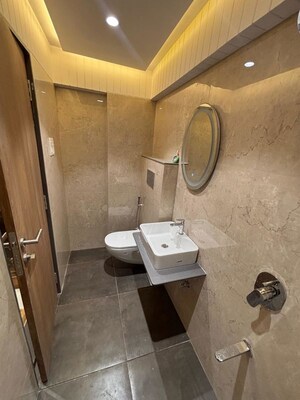Bathroom in 2 BHK Apartment at Shan Windsor, Malad West – for Sale
