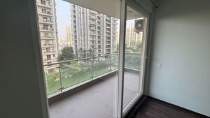 Balcony in 3.5 BHK Apartment at Microtek Greenburg, Sector 86 – for Rent