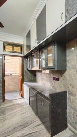 Kitchen in 3 BHK Apartment at Sri Nagar Colony – for Rent