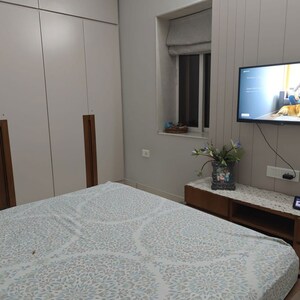 Kitchen in 2 BHK Apartment at Castle Rock Apartment, Bhakti Park – for Rent