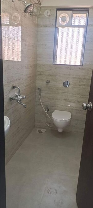 Bathroom in 2 BHK Apartment at DGS Sheetal Vaibhav, Khar West – for Sale