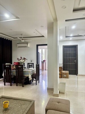 Living Room in 4 BHK Builder Floor at Ansal Executive Residency, Sushant Lok ii – for Sale