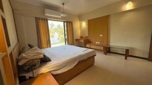 Bedroom in 3 BHK Apartment at High Tide Apartment, Juhu – for Rent