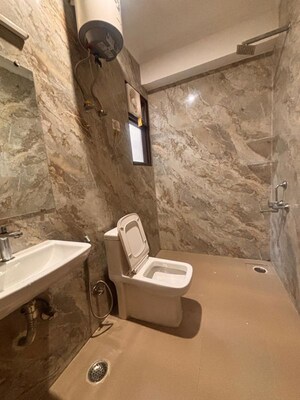 Bathroom in 1 BHK Apartment at Saket – for Rent
