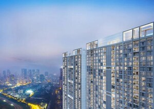 4 BHK Apartment – Exterior View View at K Raheja Modern Vivarea, Mahalaxmi - for Sale