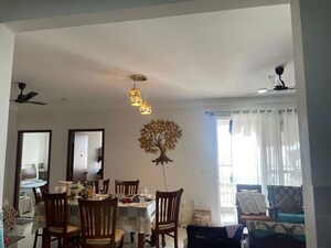 Living Room in 3 BHK Apartment at Puravankara Purva Westend Fresco, Kudlu Gate – for Rent