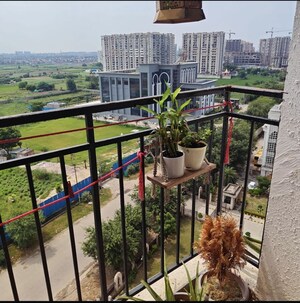 Balcony in 2 BHK Apartment at SG Impressions 58, Raj Nagar Extension – for Rent