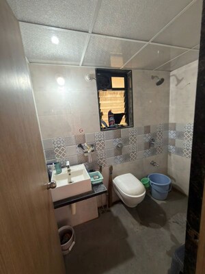 Bathroom in 2 BHK Apartment at Kohinoor Sapphire 3, Tathawade – for Rent