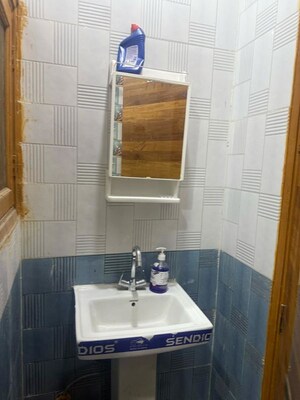 Bathroom in 1 BHK Apartment at Sarv Priya Mahajan CGHS, Sector 14 Dwarka – for Rent