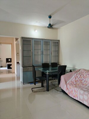 Living Room in 2 BHK Apartment at Prakruti Pearl, Ghodbunder Road – for Sale