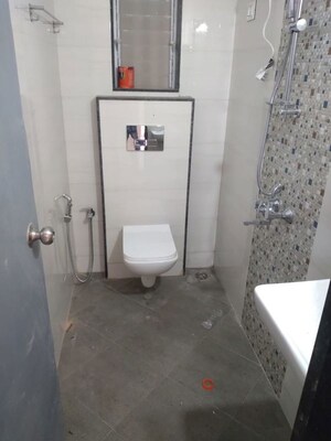 Bathroom in 1 RK Apartment at Adarsh Nagar Shramik CHS, Worli – for Rent