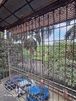 Balcony in 1 BHK Apartment at Ajmera Bhakti Park, Bhakti Park – for Rent