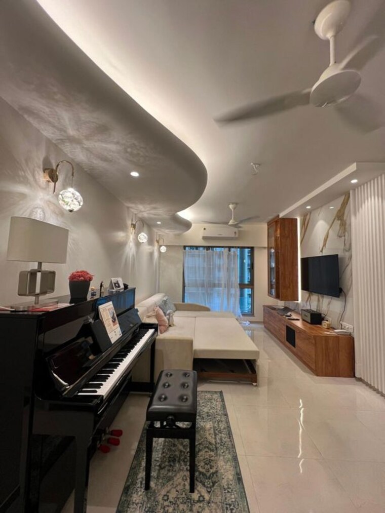 Living Room, sheth-vasant-oasis 2.5 Bedroom 1100 Sq.Ft. Apartment In Andheri East Mumbai 10375482