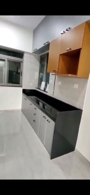 Kitchen in 3 BHK Apartment at Sheth Auris Serenity Tower 1, Malad West – for Rent