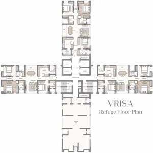 Master Plan in 3 BHK Apartment at Piramal Vaikunth A Class Homes Series 2, Balkum Pada – for Sale