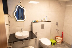 Attached Bathroom in 4 BHK Apartment at Esteem Kings Court, Jp Nagar – for Sale