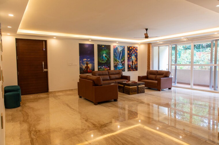 Living Room, esteem-kings-court 4 Bedroom 3080 Sq.Ft. Apartment In Jp Nagar Bangalore 10375545