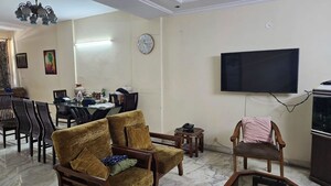 Living Room in 3 BHK Apartment at Sector 11 Dwarka – for Rent