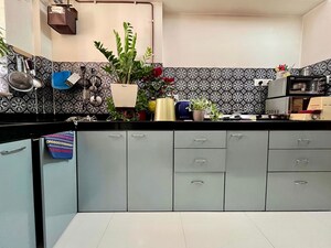 Kitchen in 1.5 BHK Apartment at Lodha Amara, Kolshet Road – for Sale