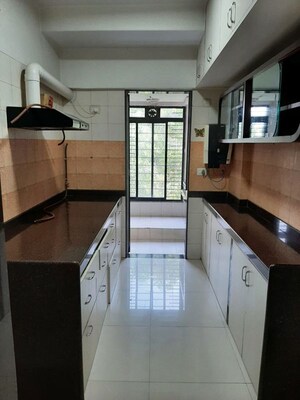 Kitchen in 2 BHK Apartment at Satellite Garden, Goregaon East – for Rent