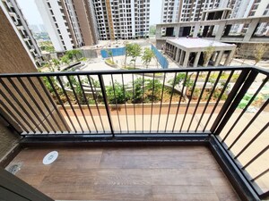 Balcony in 3 BHK Apartment at Betwade – for Rent