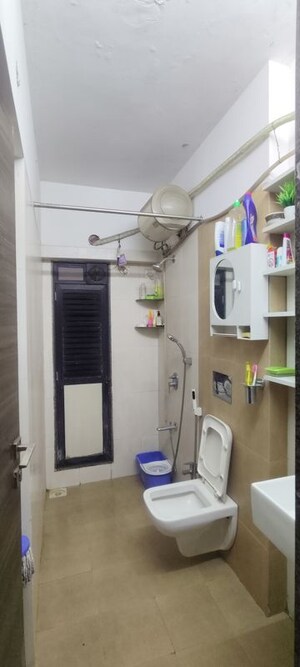 Bathroom in 2 BHK Apartment at Kanakia Rainforest, Andheri East – for Rent