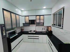 Kitchen in 3 BHK Apartment at Paranjape Schemes Pebbles, Bavdhan – for Rent