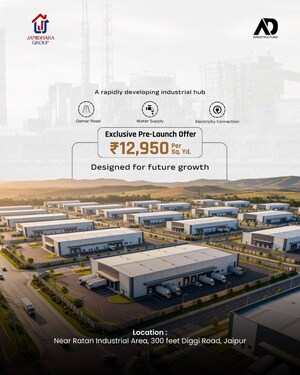   Industrial Plot at RLB Siddhidatta Vihar Phase II, Chittora – for Sale