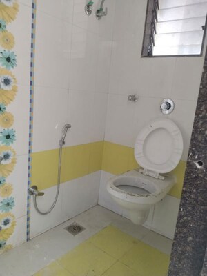 Bathroom in 2 BHK Apartment at Kamdhenu Pride, Kharghar – for Rent