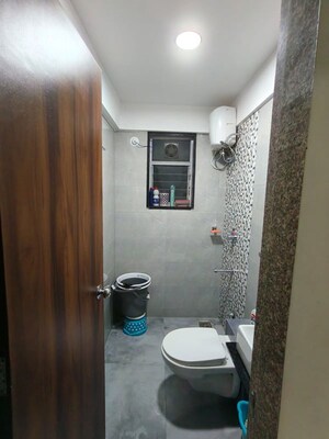 Bathroom in 1 BHK Apartment at Sushanku Avenue 36, Goregaon West – for Rent