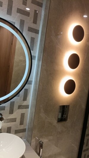 Bathroom in 4 BHK Builder Floor at Sushant Lok I – for Sale