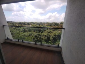 Balcony in 3 BHK Apartment at Arun Anika Essentia, Sopan Baug – for Rent