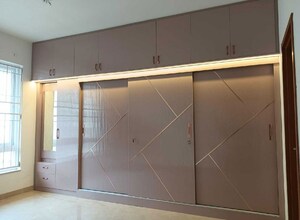 Balcony in 3 BHK Apartment at Prestige Woodland Park, Cooke Town – for Rent