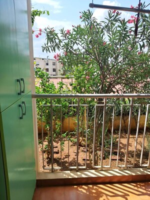 Balcony in 3 BHK Apartment at Salarpuria Sattva Cadenza, Kudlu Gate – for Sale